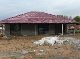 Общий вид каркасного дома